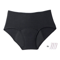 Women Menstrual Period Panties Underwear 4 Layers Plus Size Heavy Flow Absorbency Leakproof Physiological Sanitary Lingerie