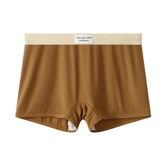 נשים תחתוני משי קרח לנשימה גבירותיי בטיחות קצר מכנסיים נשיים חלקים תחתונים מהירים יבשים Boyshorts נוחים בוקסר