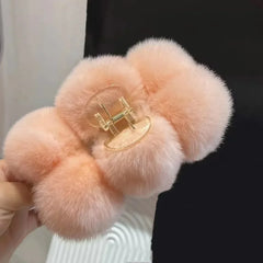 Haarklammern-Zubehör für Frauen, pelzige Nadeln, Clips, Cheveux Bandeau, koreanische Mode, Pinza Pelo Haarspangen, Cheveux Femme Haarschmuck