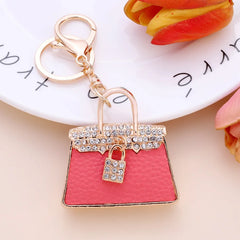 Fashionable Exquisite Bag Keychain Accessories Lady's Handbag Key Chain Pendant 43 Kinds of Style Women Gift Dropshipping