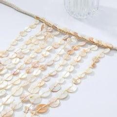 Fashion Accessories, Women's Summer Beach Style Handmade Bead Necklace with Shell Tassel Multi-layered Collarbone Chain