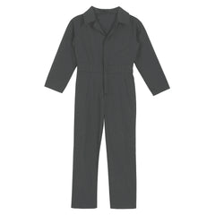 Kid's Coverall Boys Child Casual Jumpsuit Pants Fashion Long Sleeve Turndown Collar Zipper Mechanic Costume Flight Suit Overalls