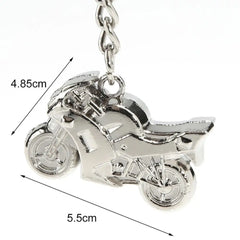 Men Keychain Exquistie Decorative Zinc Alloy Cool Motorcycle Pendant Keyring Men Jewelry Car Key Chain Bag Charm Accessories
