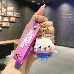 Katzen-Schlüsselanhänger-Accessoires für Taschen, Puppen, Puppenhäuser, Autoschlüsselanhänger, Anime-Schmuck, Katzen-Schmuck im Großhandel