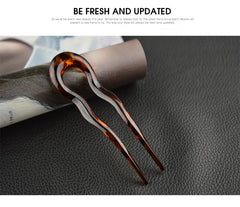 Women hair accessories 2022 vintage hair sticks abs plastic haar accessoires fashion hair clips for women
