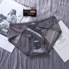 תחתוני נשים סאטן תחתוני תחרה סקסיים תחתוני נשים קז'ואל הלבשה תחתונה נשית אינטימי ילדה תחתונים 2024