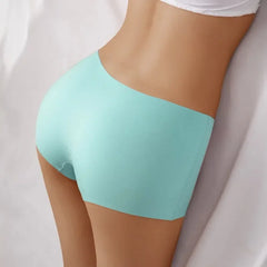 Women Underwear Cotton Panties Sexy Solid Lady Panties Comfortable Boxers Panties Breathable Shorts Intimates Mid Waist Briefs
