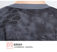 Herren-Tarnhemden für Jagd, Angeln, Militär, Wandern, Camping – schnelltrocknende Kleidung