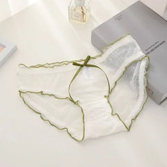 27. תחתונים סקסיים נשים תחתוני תחרה שקופים בגזרה נמוכה תחתונים נשיים תחתונים מקורבי הלבשה תחתונה L-XL נשים תחתונים