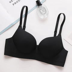 נשים תחתונים אלחוטיים Push Up חזייה נשים אופנה מקשה אחת למעלה סקסי הלבשה תחתונה חלקה נשי מקורבי נוחות רך בגדים