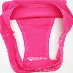 Women Underwear Cotton Sexy Lace Low Waist Soft Panties Hipster Briefs Ladies Knickers Lingerie for Women 5 Pcs/set