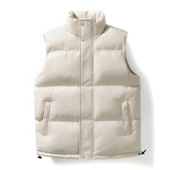 Mens Thermal Vest Jacket Clothing Autumn Winter Warm Sleeveless Jackets Male Outwear Casual Waistcoat Oversize Sports Vest Coats