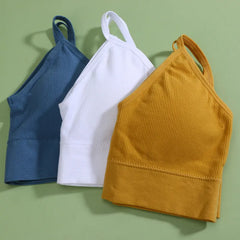 Lingerie Women's UnderwearSexy Sport BralettSeamless BraSet Low Waist TraceThong Sports Two Piece Bra Woman Clothing Short Sets