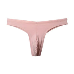 Mini-Strandmode Herren Bikini mit Beutel, bequemer Badeanzug mit T-Rücken