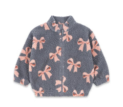 Kids 25 Autumn Winter New Children's Clothing Ks Kitten Bow Swan Beetle Lamb Fur Coat Kids Jackets for Girls