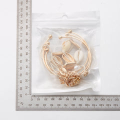 קיץ בוהמי כוכב ים צדף קונכייה צמידי לנשים גברים אופנה צבעוני חרוזים צמיד חוף תכשיטי חג מסיבת אביזרים