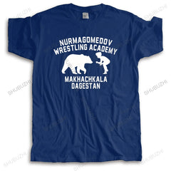 גברים כותנה מזדמן T חולצת קיץ נורמגומדוב היאבקות אקדמיה מחצ'קלה דגסטן Loose חולצות בשבילו בתוספת גודל tshirt