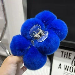 Haarklammern-Zubehör für Frauen, pelzige Nadeln, Clips, Cheveux Bandeau, koreanische Mode, Pinza Pelo Haarspangen, Cheveux Femme Haarschmuck