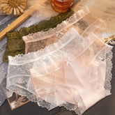 Women's Underwear Panty Sexy Lace Pantiesr Hollow Out Comfort Briefs Low Waist Seamless Underpants Lingerie
