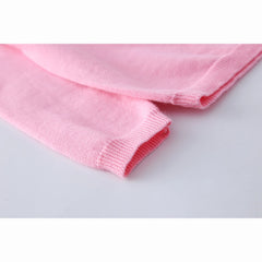 Kids Cardigans for Girls 70-150cm Sweater White Black Toddler Baby Boy Knitwear Jacket Spring Autumn Cotton Children Clothing