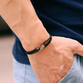 Men Marine String Bracelet Bilayer Sliding Adjustable Whale Braclet Beach Surfer Nautical Braslet Vacatio Leisure Accessories