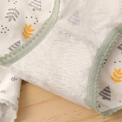 נשים כותנה תחתונים פסטורליים יפני סטודנטיות תחתונים סקסי חמוד בנות הלבשה תחתונה מודפס תחרה Femme נשי תחתונים