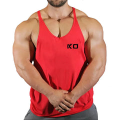 Marken-Tanktop für Herren, Bodybuilding-Bekleidung, ärmelloses Baumwollshirt, Fitnessweste, Sportbekleidung, Trainings-Tanktop