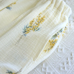 Women's Pajamas Underwear Set Nighty For Women Homewear Autumn Long Sleeve Sleepwear Cotton Two-Piece Ladies Nightie