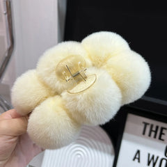 Haarklammern-Zubehör für Frauen, pelzige Nadeln, Clips, Cheveux Bandeau, koreanische Mode, Pinza Pelo Haarspangen, Cheveux Femme Haarschmuck