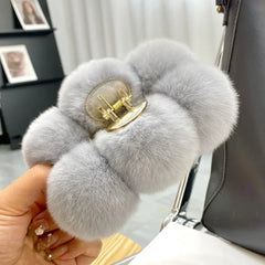 Haarklammern-Zubehör für Frauen, pelzige Nadeln, Clips, Cheveux Bandeau, koreanische Mode, Pinza Pelo Haarspangen, Cheveux Femme Haarschmuck