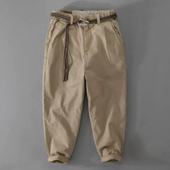 2025 New Men's clothing, Japanese workwear, pants, versatile, loose fit, youth heavyweight casual workwear, men's pants