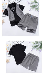 Kids Boys Clothing Sets Baby Tee Shirt + Pants Infant Toddler Children Casual Wears T-shirt + Shorts Outfits Suits 1-4 Years