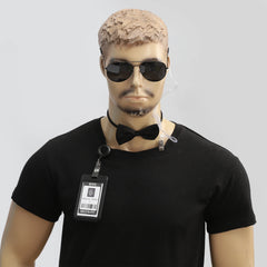 Agenten-Accessoires-Set: Krawatte, Ohrstöpsel, Arbeitsbrille, Hut, Geheimdienst-Kostüm für Teenager und Erwachsene, Cosplay, Spiele, Partys