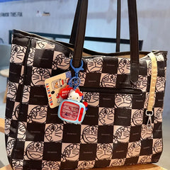 Sanrio Hello Kitty Keychain Girls Bag Pendant Kt Cat Cartoon Doll Toy Exquisite Key Chain Kawaii Surprise Girls Kids Gifts