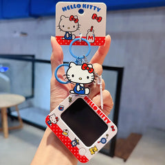 Sanrio Hello Kitty Keychain Girls Bag Pendant Kt Cat Cartoon Doll Toy Exquisite Key Chain Kawaii Surprise Girls Kids Gifts