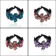 Strass-Haaraccessoires mit Blumenmuster, Haarspangen, Haarnadeln, Haarschmuck