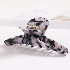 Women Hair Accessories large size Fashion Acetate Hair Claws Colourful Ponytail Acetic Claw Clips For Girls