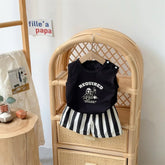 Korean Children's Clothing 2025 Summer New Item 1-3 Year Old Boy Baby Sleeveless Set Thin A-level Outdoor Clothing Two-piece Set