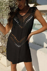 Beach Dress Tunic Cover Ups for Women Pareo Up Cpae Outfits Cover-ups Summer 2023 Knitted Sarong Bath Exits Saida Praia Luxo XL