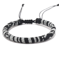 12 יחידות צמידי חוף בוהמיים לגברים ונשים קלועים צמידי קיץ בוהמיים בעבודת יד, אביזרי תכשיטי פסטיבל