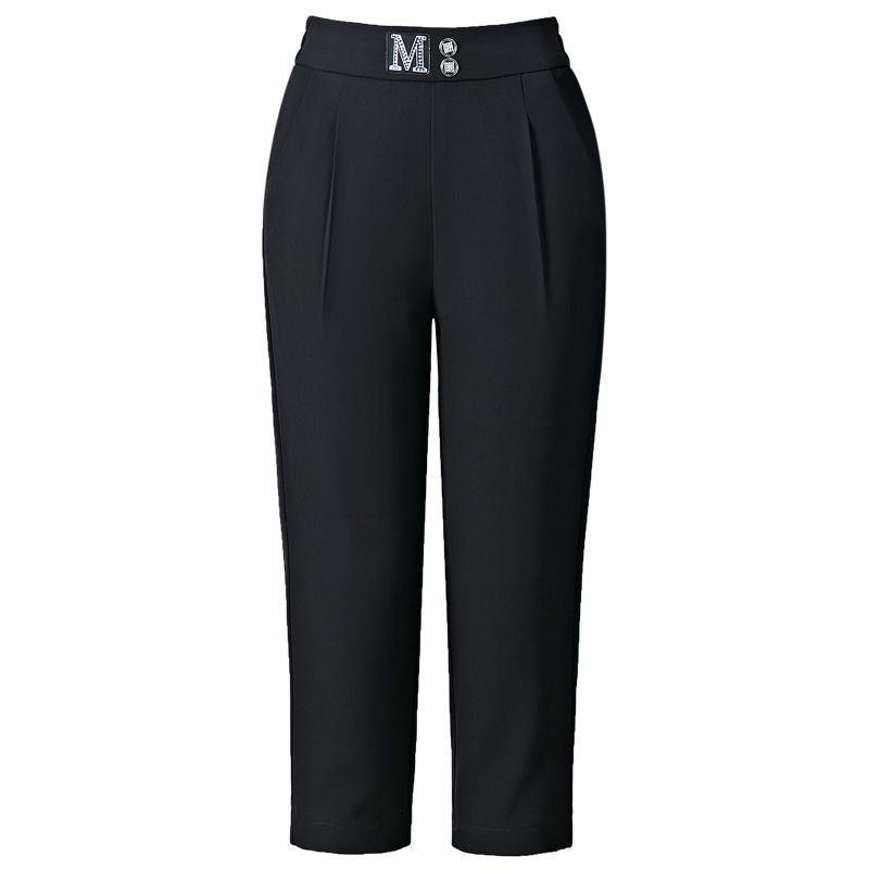 High Waist Thin Plus Size Casual Tappered Harem Pirate Shorts - kinko