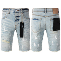 Personal Leisure Washed Light Color All-matching Jeans - kinko