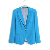 Office Ladies Black Formal Blazer Women Work Suit - kinko