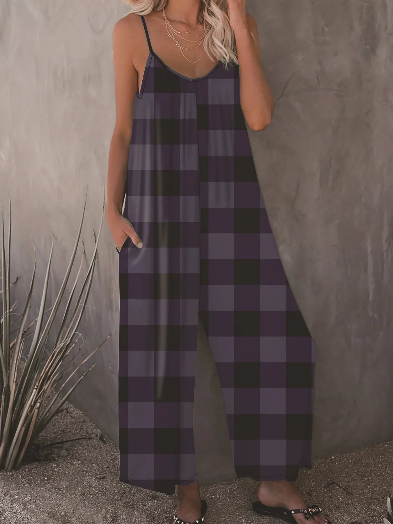 Slip-in Casual Sling Jumpsuit Women - kinko