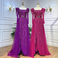 Rose Red Host Performance Evening Dress - kinko