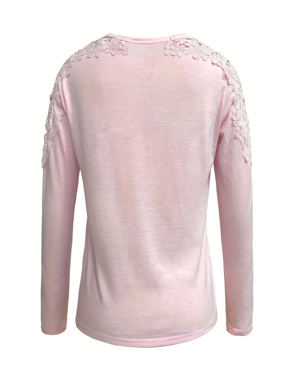 Full Size Cutout Round Neck Long Sleeve T-Shirt - kinko