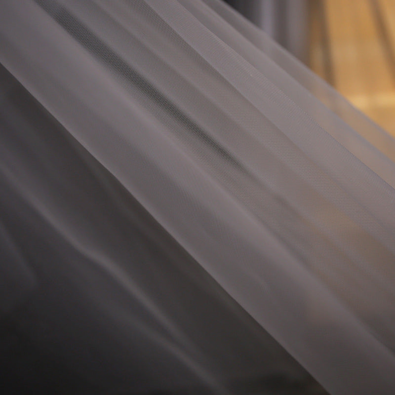 Lace Lace Wedding Dress Trailing Bridal Headdress - kinko