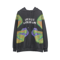 Herren-Hoodie, locker geschnitten, Herbsttrend-Pullover