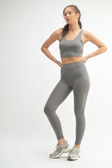 MONO B Venice Cloud Light Contour High-Waisted Leggings - kinko