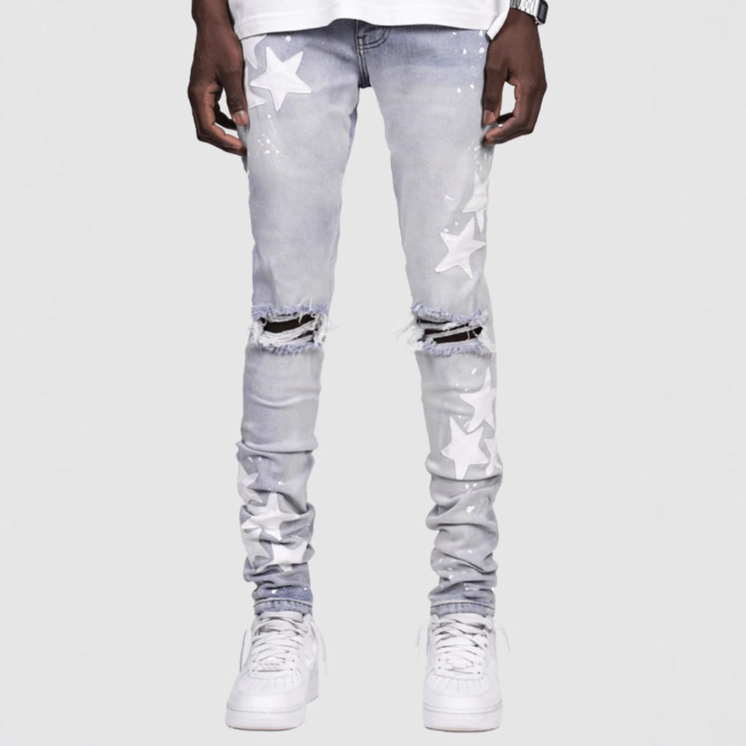 Men's Slim Stretch XINGX Fashion Jeans - kinko